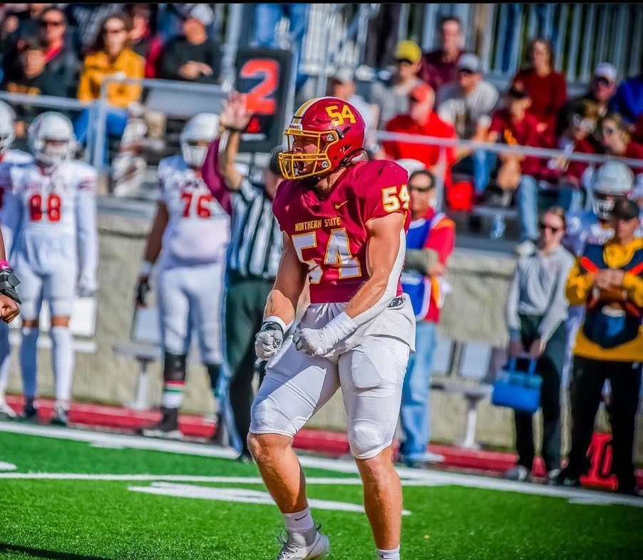 #AGTG After a great conversation with <a href="/jakeiery42/">Jake Iery</a> I am blessed to say I have received a scholarship offer to play <a href="/NSUWolves_FB/">Northern State Football🐺 🏈</a> !!! 
<a href="/HortonvilleFB/">Hortonville Football</a> <a href="/coachreichert93/">Nick Reichert</a> <a href="/CoachJentz/">Coach Wyatt Jentz</a> <a href="/MJ_NFLDraft/">Mark Johnson</a> <a href="/PrepRedzoneWI/">Prep Redzone Wisconsin</a>