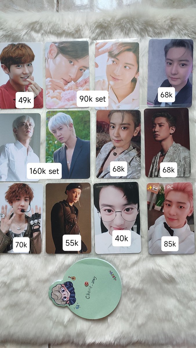 sesa_27's tweet photo. WTS PC chanyeol EXO
Barang Ready, siap kirim, bisa langsung di co di oren
Further info :
- Official merch
- DM or chat for PC's condition
- Mostly good condi karena koleksi pribadi
Dijual karena mau pindah, so no sensitive buyer 😁
Harga sudah termasuk packing ya ✨ https://t.co/JPKseKyTtr