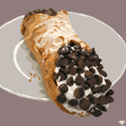 The reference... and my artwork

#pixelart