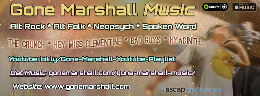 Jason Rosette ★ Creator, Mediamaker, Communicator (@jason_rosette) on Twitter photo Musical artist I produce, Gone Marshall, has a new artist channel on Youtube! bit.ly/subscribe-gone… (*Gone Marshall complete playlist also on Camerado on Youtube: bit.ly/Gone-Marshall-…) #altrock #altfolk #newmusic <a href="/gonemarshall/">GONE MARSHALL: Singer-Songwriter Producer</a> #indie #alternative #nowhearthis #nowhearthis Musical artist I produce, Gone Marshall, has a new artist channel on Youtube! bit.ly/subscribe-gone… (*Gone Marshall complete playlist also on Camerado on Youtube: bit.ly/Gone-Marshall-…) #altrock #altfolk #newmusic <a href="/gonemarshall/">GONE MARSHALL: Singer-Songwriter Producer</a> #indie #alternative #nowhearthis #nowhearthis