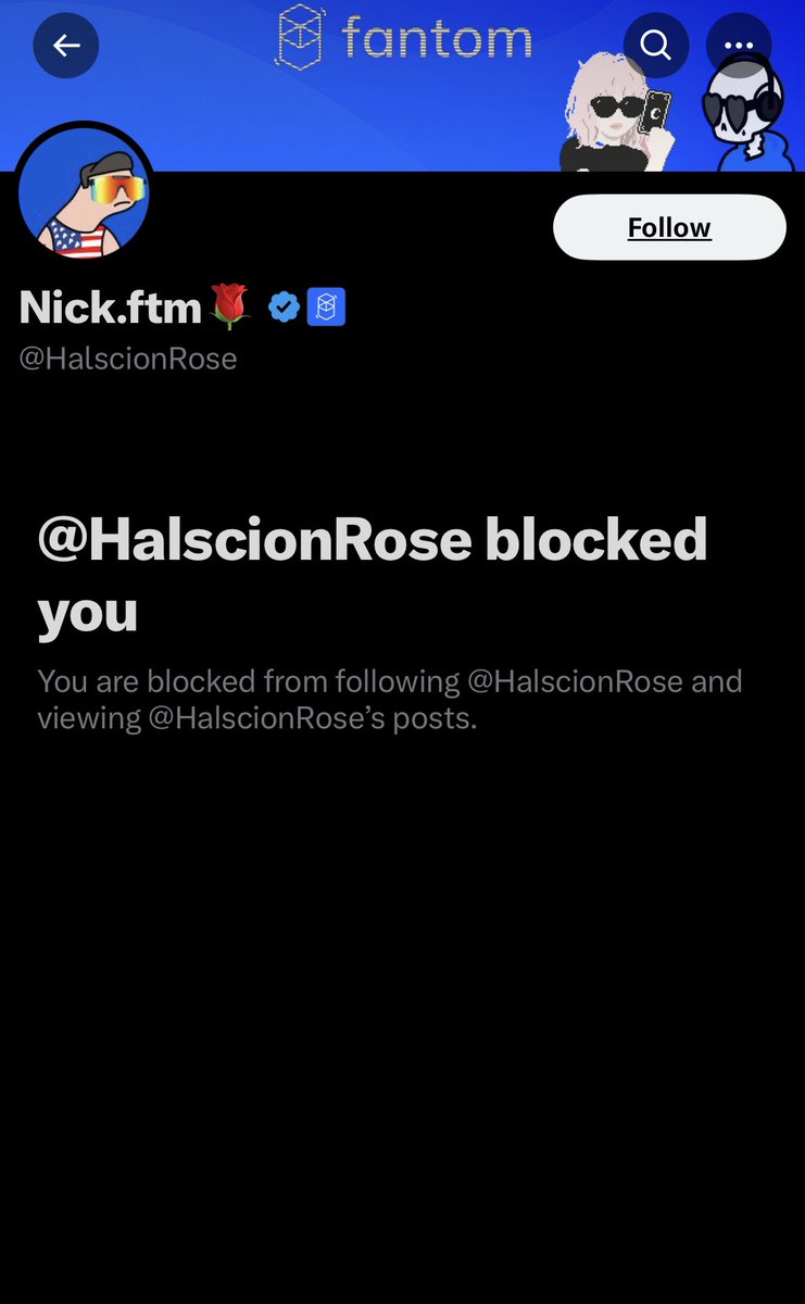 Fantom_Fighter's tweet photo. Being blocked by members of the @FantomFDN marketing team is a badge of honor. I wear it with pride.
Iβm fighting so fucking hard for fantom even itβs βinsidersβ are pissed.
#FantomArmy https://t.co/vlrI3nvG0X