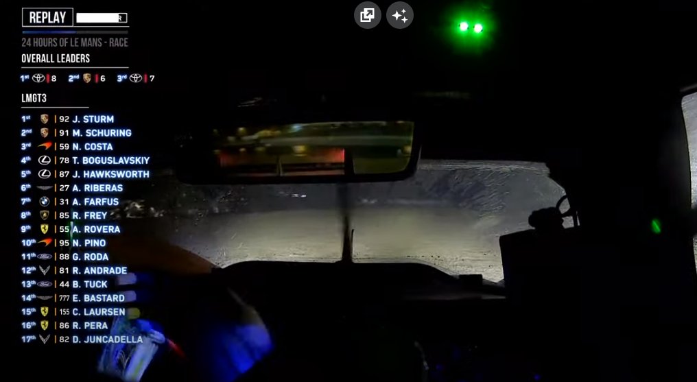 canaleffe's tweet photo. eu acho os onboards de Le Mans à noite a coisa mais confortável que tem

poderia dormir com isso rodando na minha tela, um asmr motorizado https://t.co/s27EuIpI3d