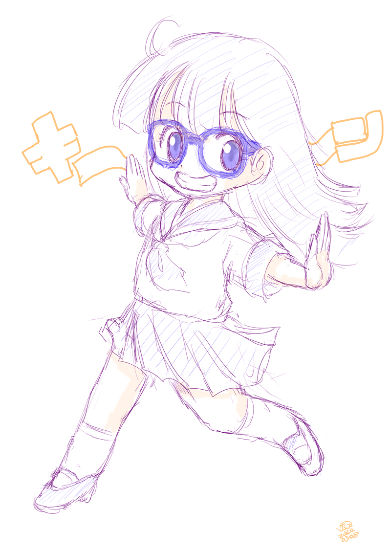 #80年代の臭いがプンプンするぜッーッな絵をあげよう
題材が80年代? 