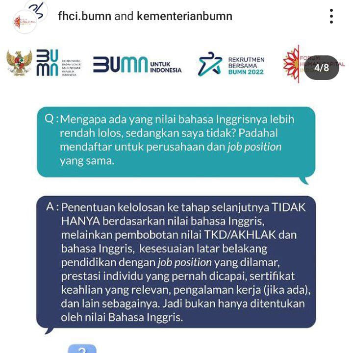 ripofme's tweet image. Mungkin ini penyebab tes bumn yang tidak lolos dan tidak keluar rankingnya
#fhci #bumn