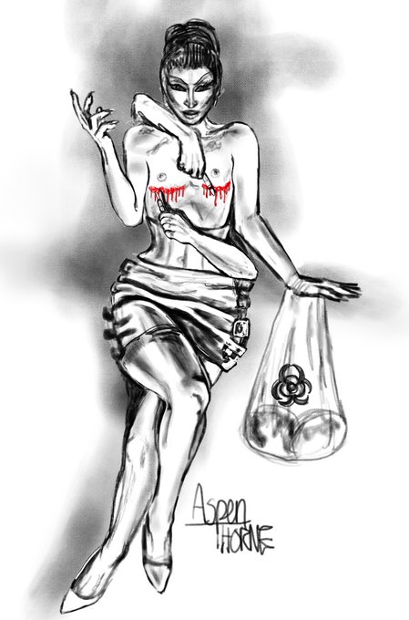 Gott Mik &rdquo;A Tale of Two Titties&rdquo; #art #charcoal #sketch https://t.co/EmAz8iYWkL<a href="/tag/art"class="tags">#art</a><a href="/tag/charcoal"class="tags">#charcoal</a><a href="/tag/sketch"class="tags"><span>#sketch</span></a>