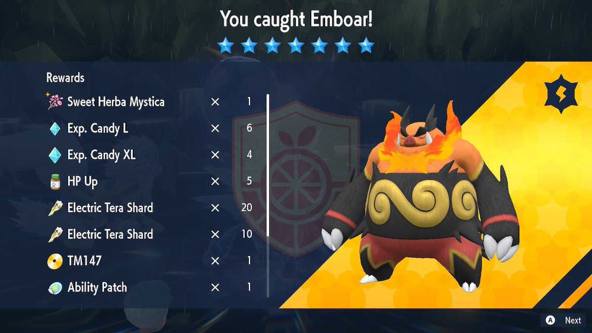 Vergil_Armbrust's tweet image. Another weekend, another #7starteraraid Annihilape put in the work again. I think I should try shiny hunting this for the next time I need to use them. Emboar was tough. Several resets but then we got into a nice rhythm. 

FERALIGATR NEXT PLEASE.

#Pokemon #PokemonScarletViolet