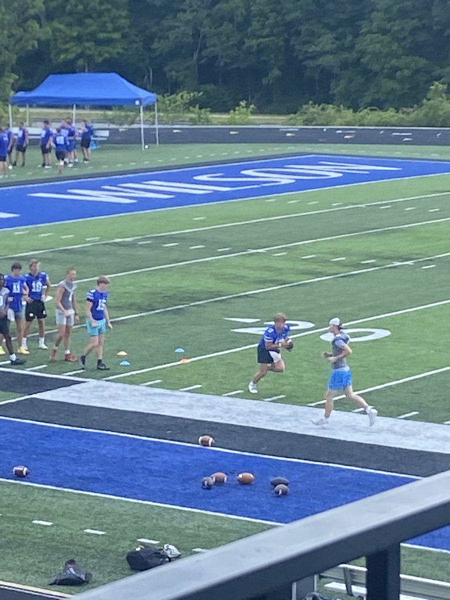 Had a great time today at the Lindsay Wilson College Prospect Football Camp <a href="/CoachMattOgle/">Matt Ogle</a> @LWC_Football