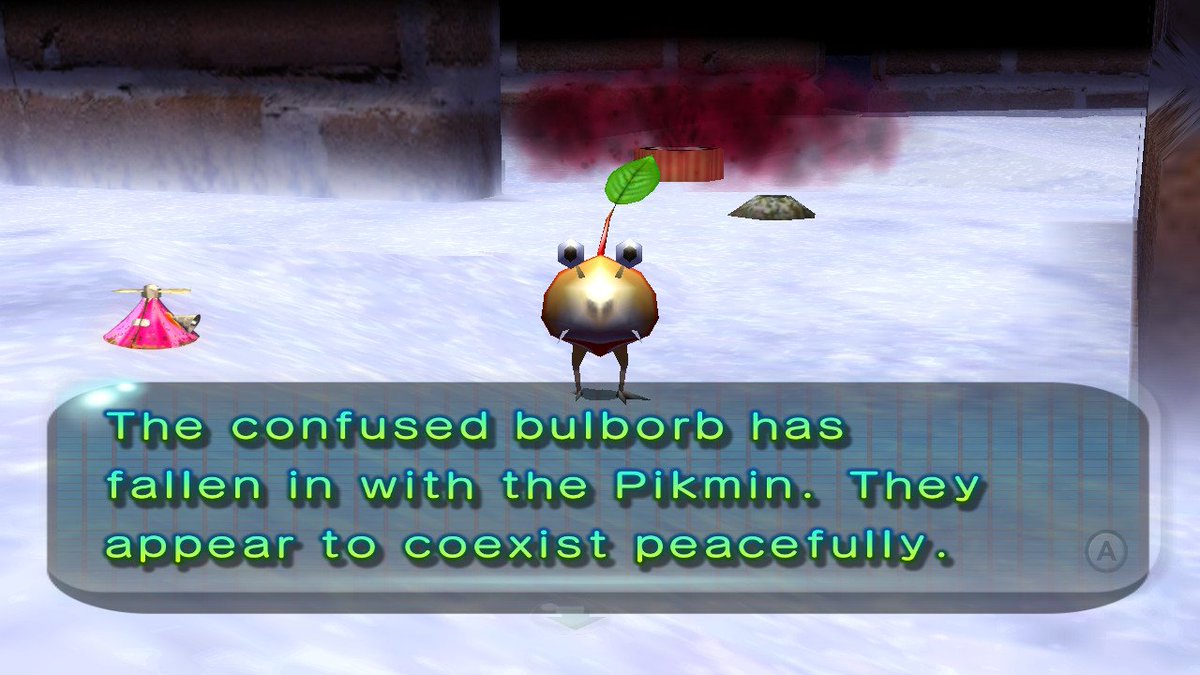 ShinyQuagsire's tweet image. The confused bulborb has fallen in with the Pikmin 🫵 #NintendoSwitch #Pikmin2