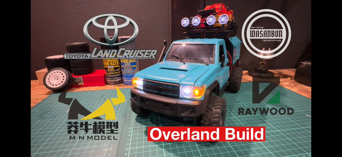 wasanbonmodelin's tweet photo. [ RC ] MN82 LC79 OVERLAND BUILD CUSTOM by wasanbon
https://t.co/GnMLkWucE3

#mn82
#lc79
#crawler
#overland 
#overlandbuild
#raywooder https://t.co/0OWiaL9o4Y
