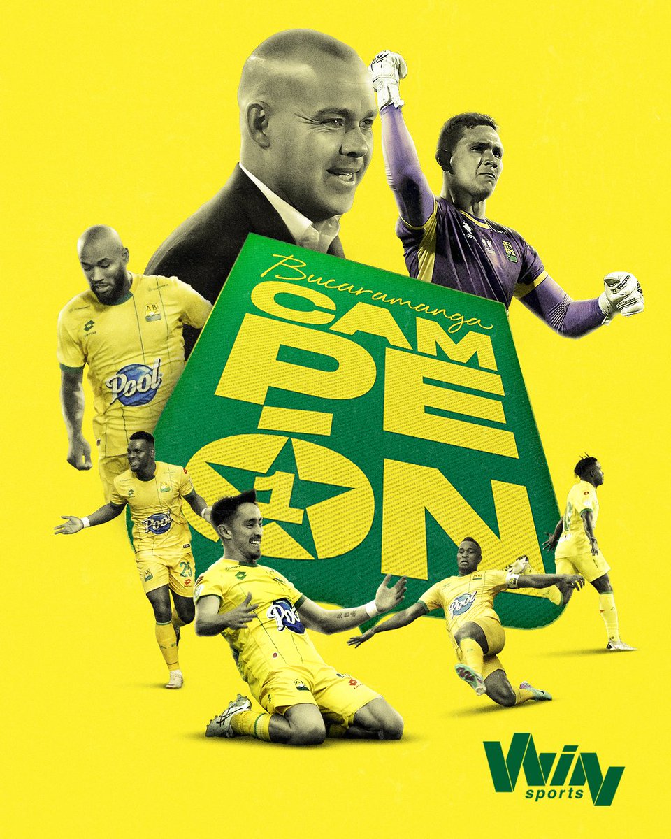 ⭐ ¡POR PRIMERA VEZ EN SU HISTORIA, ATLÉTICO BUCARAMANGA ES CAMPEÓN DEL FPC! ⭐

💛 ¡Los 'Leopardos' vencieron vía penales a Santa Fe y se convierten en los nuevos monarcas del fútbol colombiano bordando la primera estrella en su escudo!