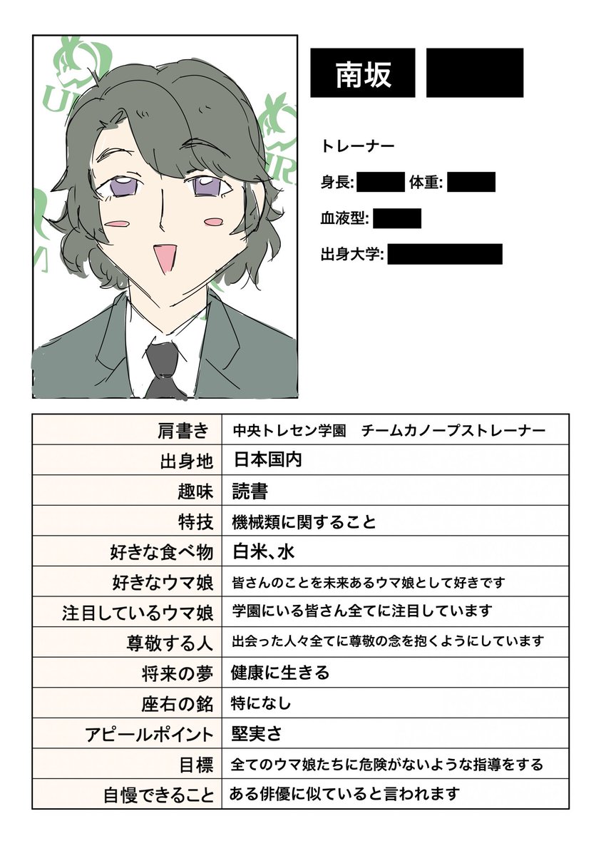 あまりにも特徴がなさすぎて逆に不自然さを抱かせるプロフィール 