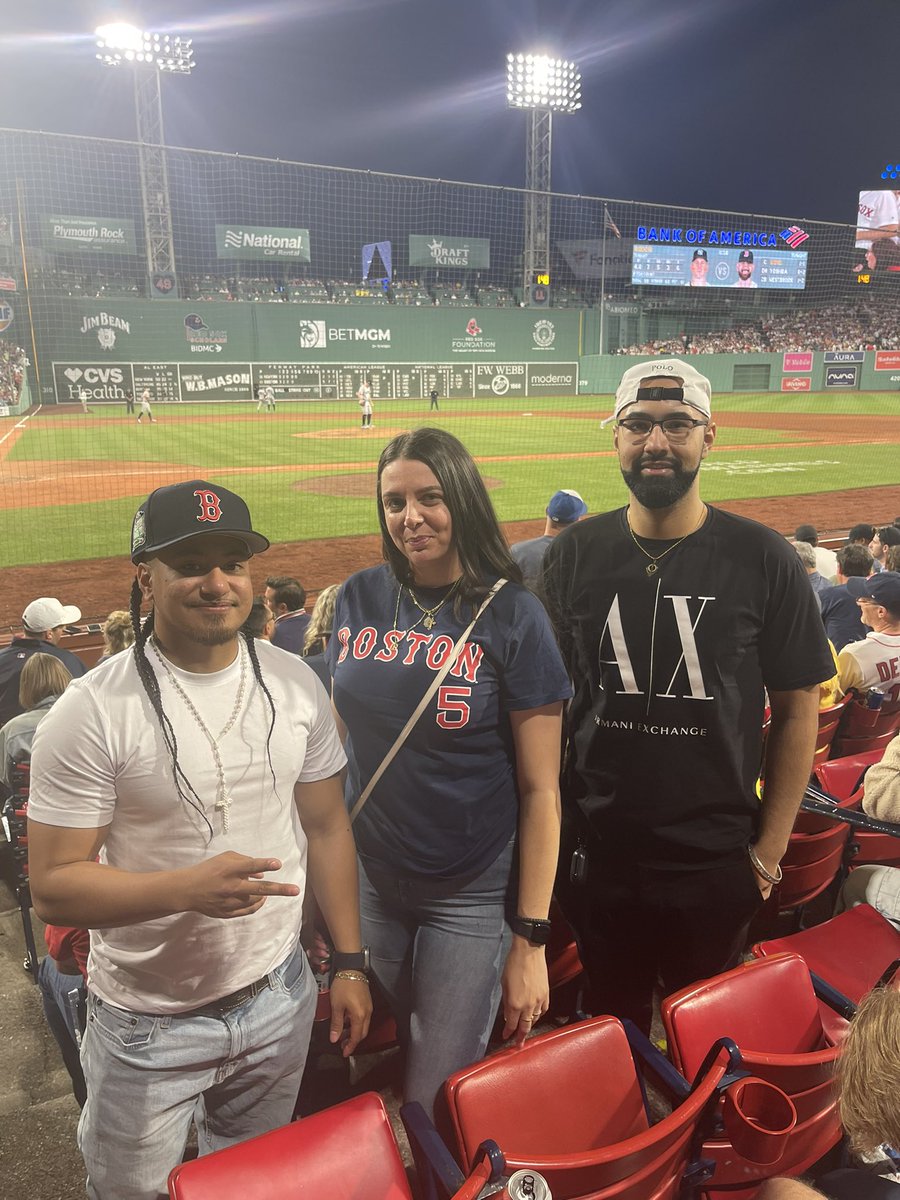 Boston North Legends Top 3 Legends for Month of May! Enjoying Red Sox VS Yankees game!! Jas Banga, Carlos Sandoval and Tatiana Susa!