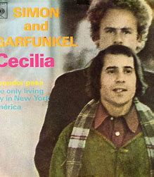 Luv_Bytes's tweet photo. @ThatEricAlper Cecilia --Simon and Garfunkel https://t.co/x5pSasinJA