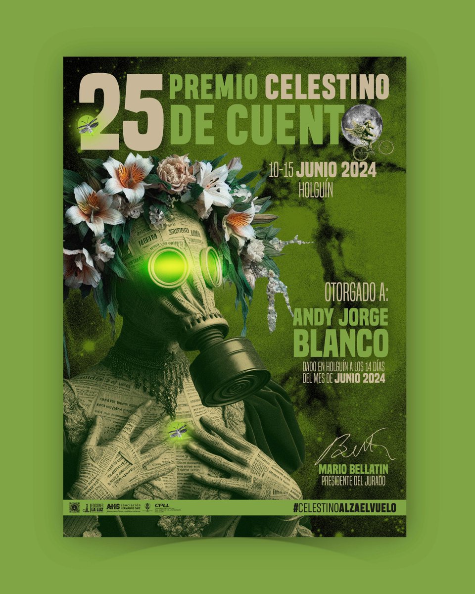 Ediciones_LaLuz's tweet photo. ✍️ 𝗡𝗼𝘁𝗮 𝗲𝗱𝗶𝘁𝗼𝗿𝗶𝗮𝗹 | En la tarde del viernes 14 de junio volvieron a Abrirse las constelaciones para dar a conocer el ganador del XXV Premio Celestino de Cuento. https://t.co/08azzgkmKk