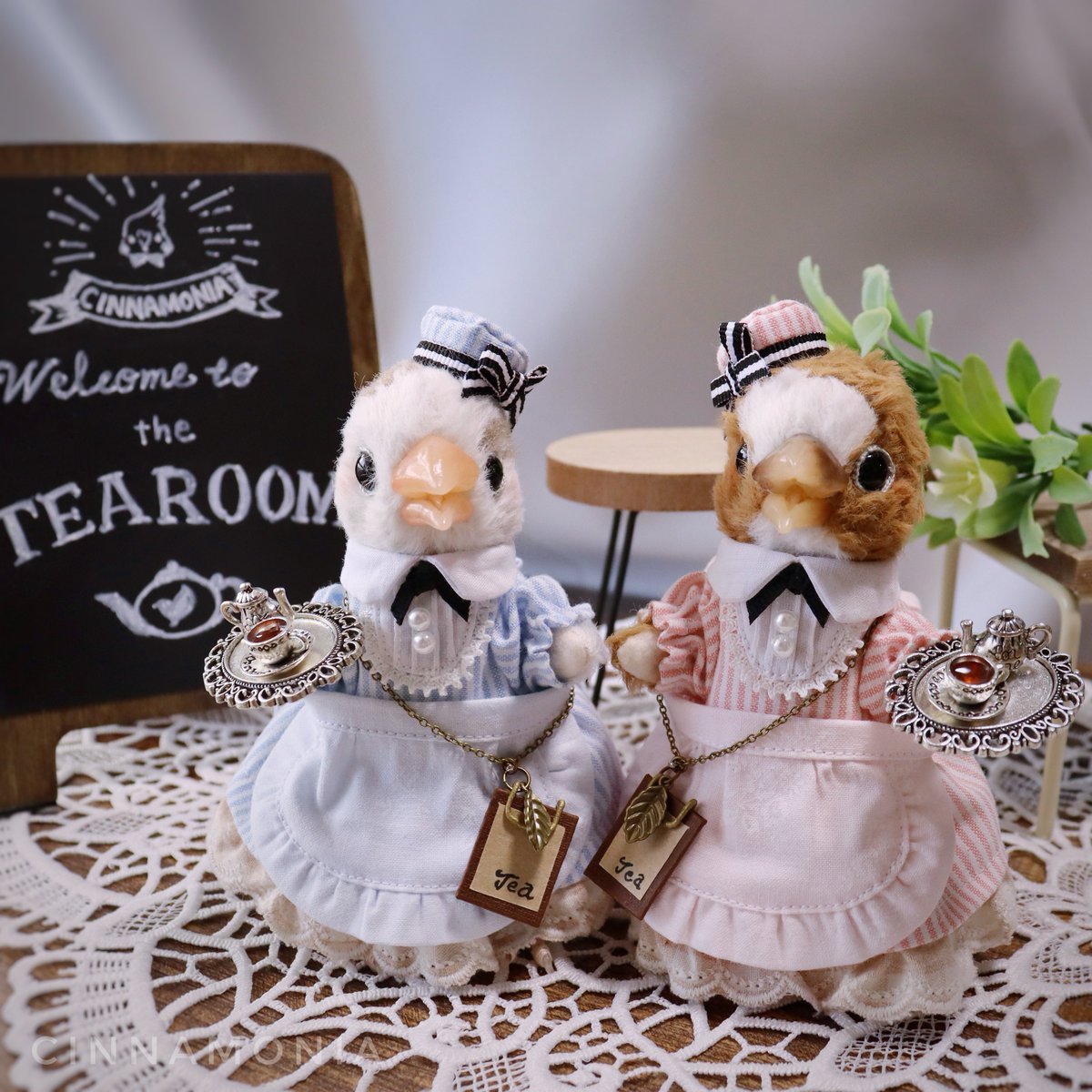 ハンドメイド作家発掘大作戦 鳥モチーフでぬいぐるみとドールのあいの