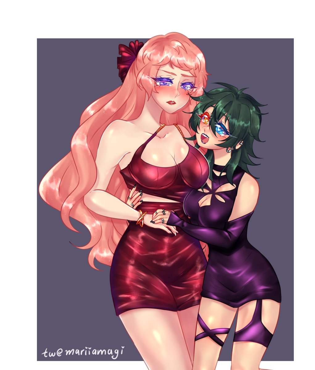 mariiamagi's tweet photo. This was for #femstarsweek2024 but my internet flopped lol
Nigh out shmksh 
#femstars https://t.co/QaWlhuEuHI