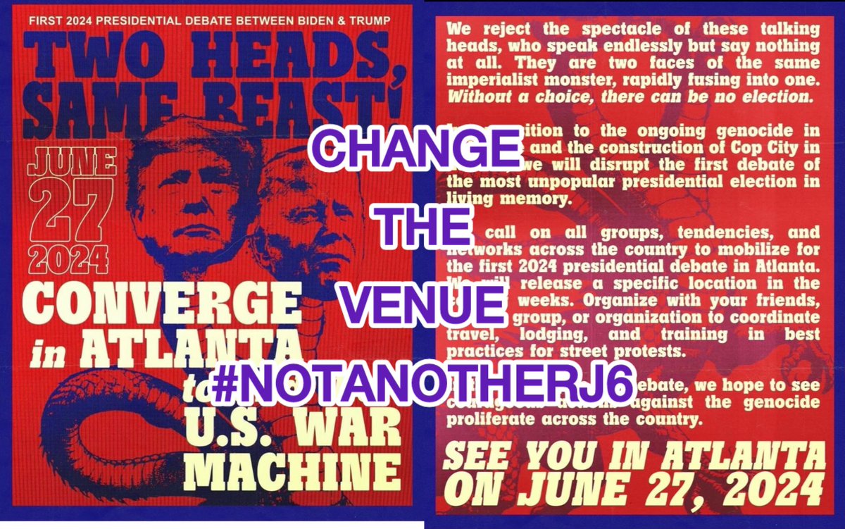 TexasAngelAng's tweet photo. @LeftyLies2 @TishOlivier90 #ChangeTheVenue #NotAnotherJ6
@CNNPolitics @FBIAtlanta https://t.co/kNd5wfvwAE