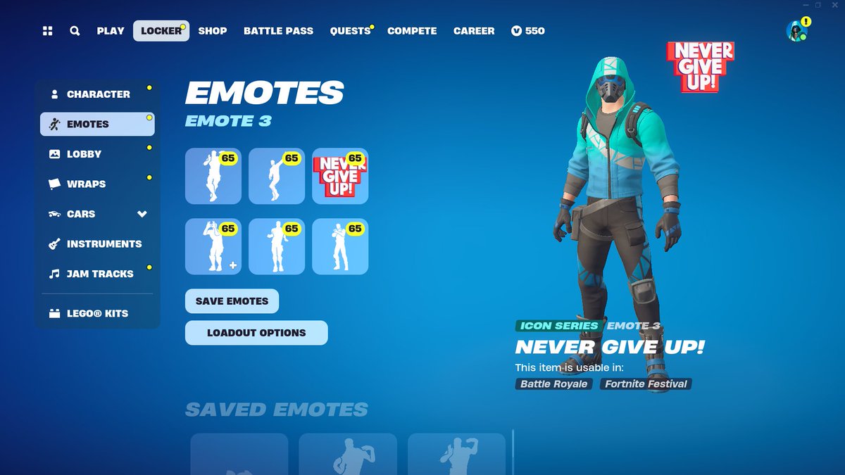 I have 5 codes for the "Nick Eh 30" Emoticon. Like this tweet and follow me and dm for the code!!! #fortnite