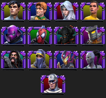 Slugberg (@slugberg) on Twitter photo AuntM.ai updated to 45.0 <a href="/MarvelChampions/">Marvel Contest of Champions</a>!
I've missed you guys! I'm a little rusty getting back into it (Prowler's sig chart is a smidge not correct for one) but I'm excited to finally update the site!
The release dates aren't exact but all 2024 champs added! AuntM.ai updated to 45.0 <a href="/MarvelChampions/">Marvel Contest of Champions</a>!
I've missed you guys! I'm a little rusty getting back into it (Prowler's sig chart is a smidge not correct for one) but I'm excited to finally update the site!
The release dates aren't exact but all 2024 champs added!