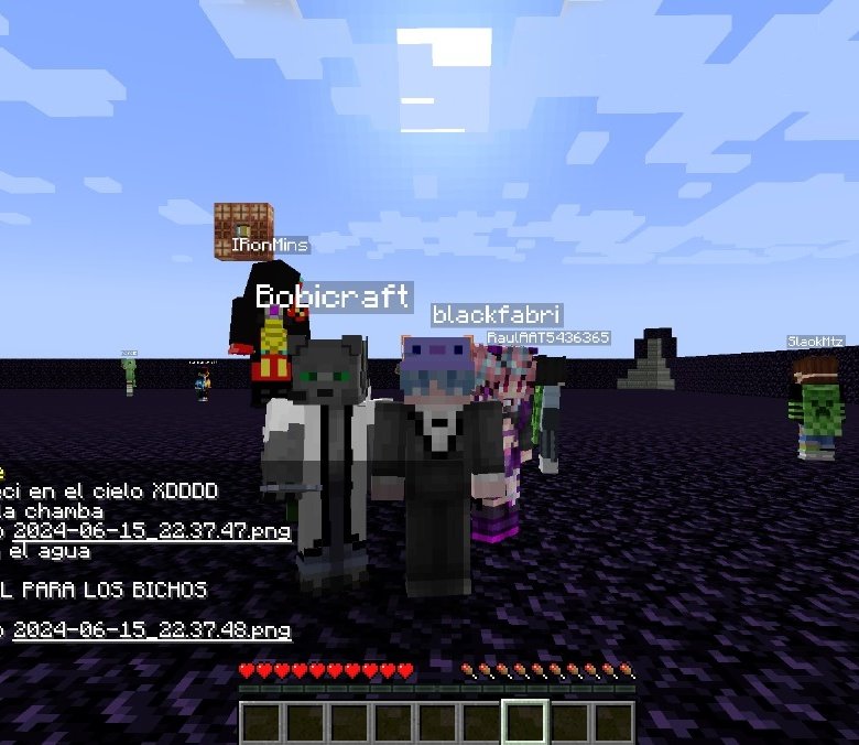 No dure nada pero fue divertido participar en el 200 jugadores (al menos me puse sacar un foto con el bobicraft XD)