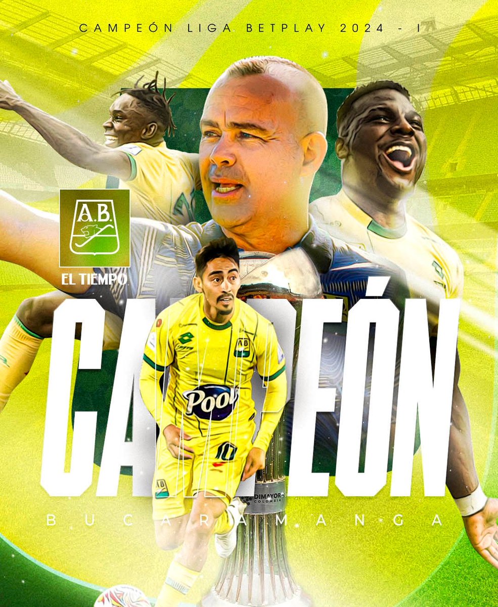 alexagudelo4's tweet photo. Felicitaciones @ABucaramanga  campeón 
#1 https://t.co/KvZcrqgKGv