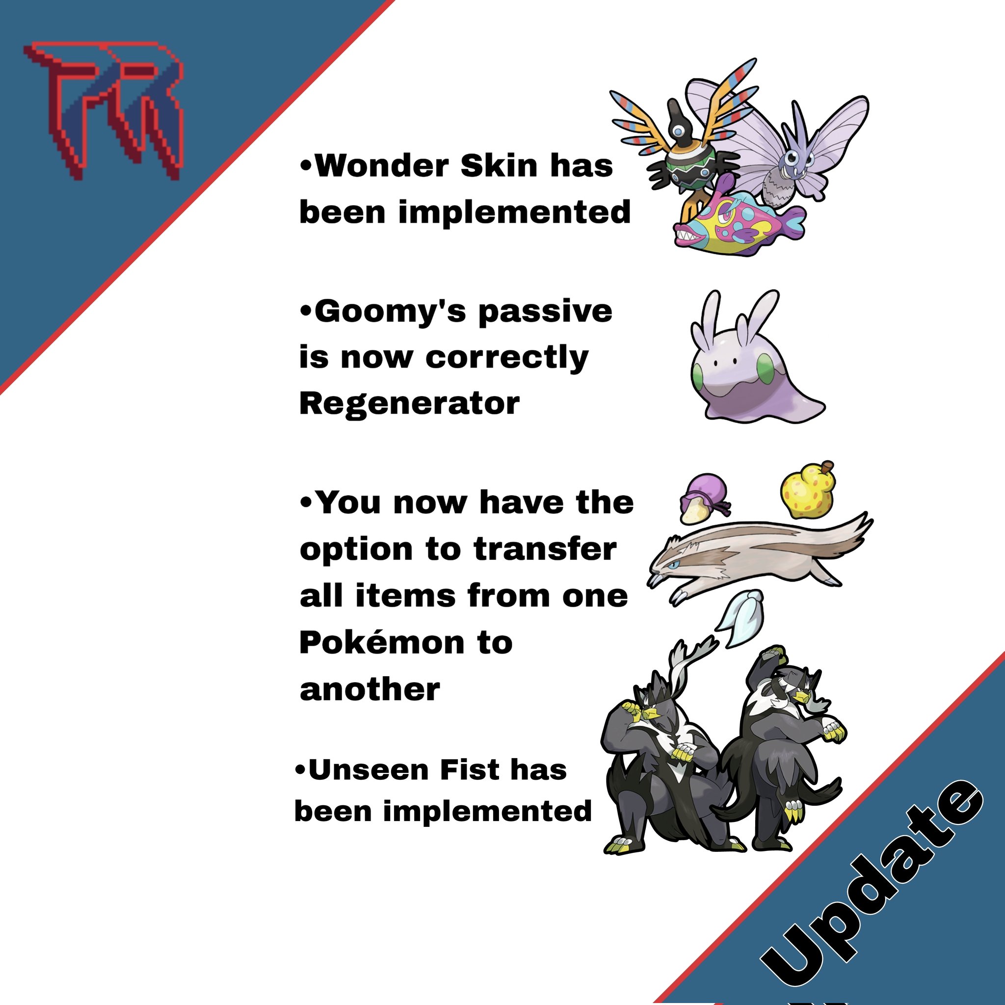 PokéRogue | News &amp; Updates on X: &ldquo;A lot of spicy changes have been 