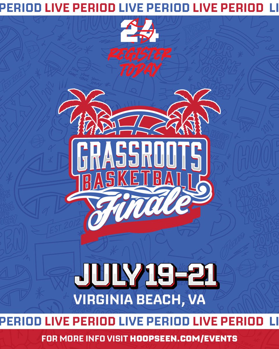 We have a new NCAA Live Period event on the schedule for 2024. Join us in the metro Tampa area for the Florida Jam!   

Event details: hoopseen.com/florida/events…