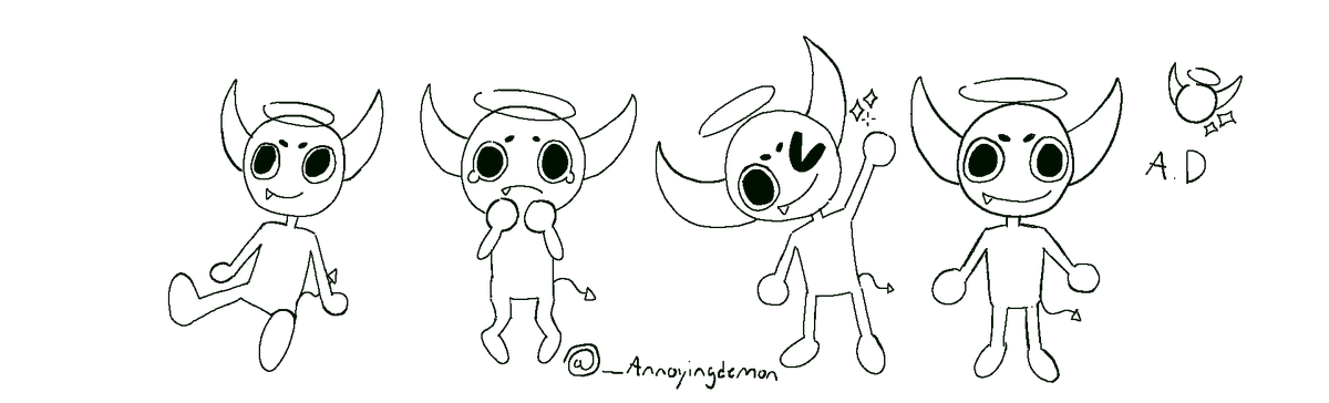 AnnoyingDemon_'s tweet photo. New Character Design https://t.co/2s3BSrzVhR