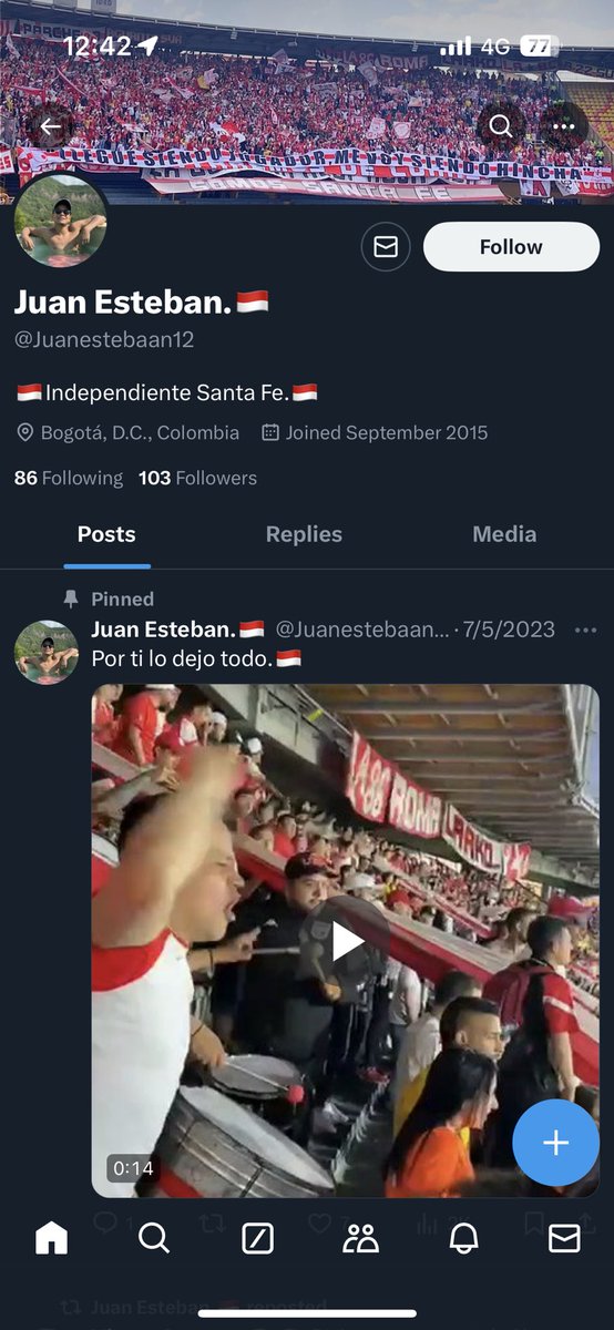 Sergio_Sis's tweet photo. @Juanestebaan12 Hola Juan,  nos trató la ciudad de “chochal” pero debe respetar la gente, Las profesiones, las familias, estudié mijo, y aquí puede venir a pasear cuando “ahorre” y le alcance para que goce una buena experiencia. #BucarosCampeón https://t.co/Qz8OujN5Do