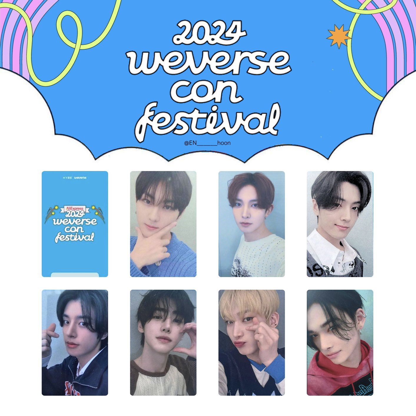 K-POP タレントカード 2024 weverse con festival 2024 Weverse Con Festival - Official Trailer🏝️ - YouTube