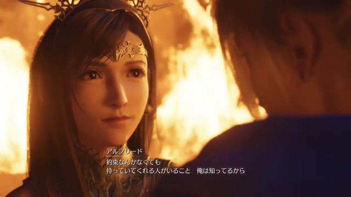 zkn3951_'s tweet image. ほんまにLOVELESS良すぎたなああああ、映像美...ダンスシーンとかも作り込まれてすぎててスクエニさんまじでえぐいです。あの曲をエアリスが歌うのも😭😭😭😭😭
バレットとナナキの選択肢あるのめちゃくちゃ笑ったwww

 #DOORLESS #おさ実況