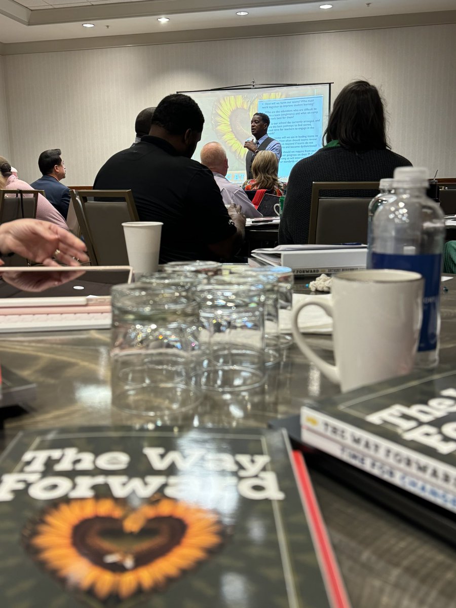 DrShaunteMorris's tweet image. Today’s summer learning included the work of Dr. Anthony Muhammad @newfrontier21. Thank you Dr. Muhammad for your practical PLC model and for challenging me to Level Up my campus PLCs. #PLCatWork #TheWayForward #SummerLearning #TASSP #LeadershipRetreat