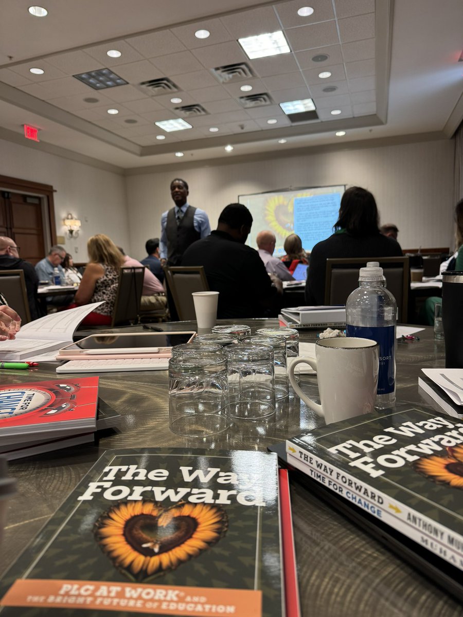 DrShaunteMorris's tweet image. Today’s summer learning included the work of Dr. Anthony Muhammad @newfrontier21. Thank you Dr. Muhammad for your practical PLC model and for challenging me to Level Up my campus PLCs. #PLCatWork #TheWayForward #SummerLearning #TASSP #LeadershipRetreat