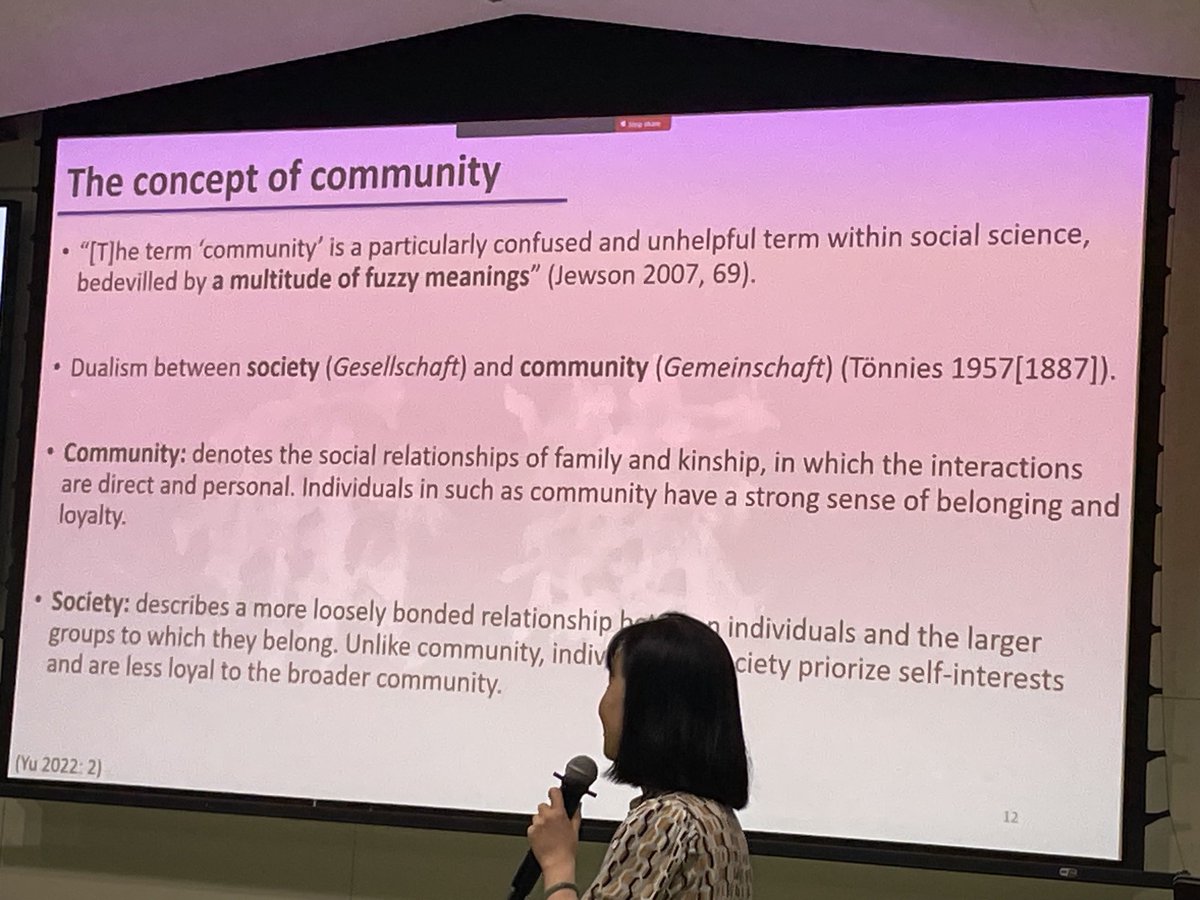 MichaMahlberg's tweet photo. Very interesting talk by ⁦@yu_clara⁩ on community-oriented translation studies research and how to tackle real world problems https://t.co/xHxx3ena6E