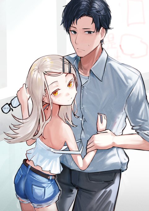 #学マス

あさり先生「…なにやってるんですか」

「「あ」」

篠澤広と学マスP 