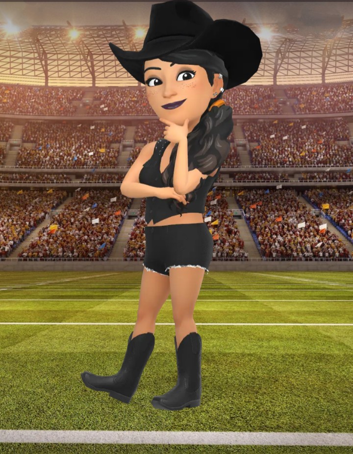 angiemofficial's tweet image. Until football season starts enjoy the cartoon version of me!! #country #countrygirl #rockerchick #rockergirl #football #nfl #cartoon #character