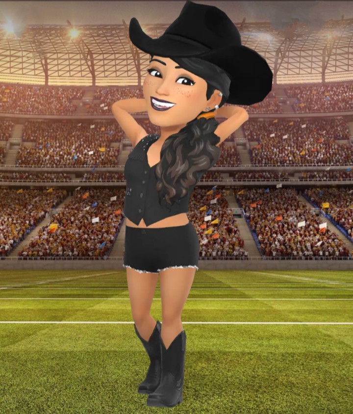 angiemofficial's tweet image. Until football season starts enjoy the cartoon version of me!! #country #countrygirl #rockerchick #rockergirl #football #nfl #cartoon #character