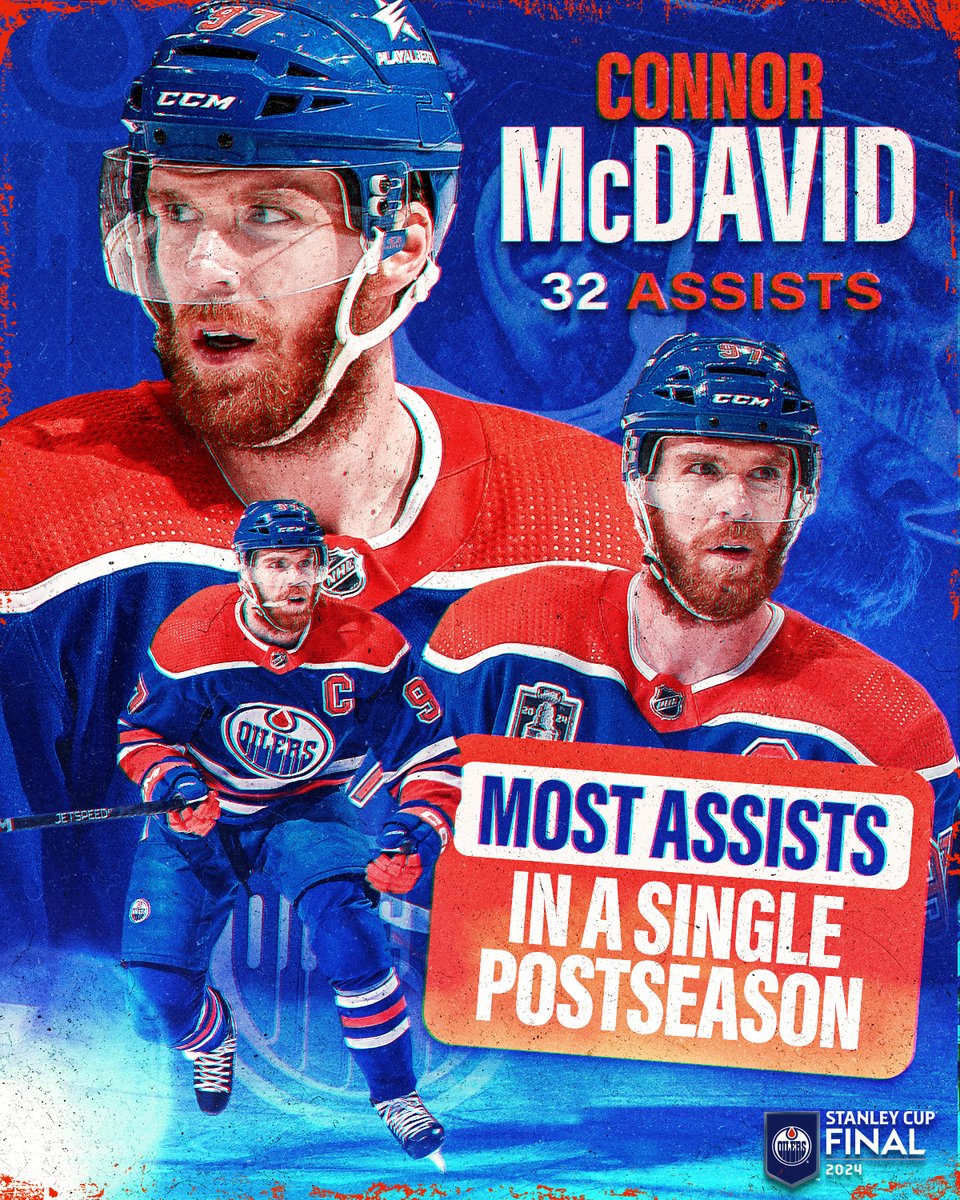 Connor McDavid has once again proven he is in a league of his own. 🤯🍎 #StanleyCup