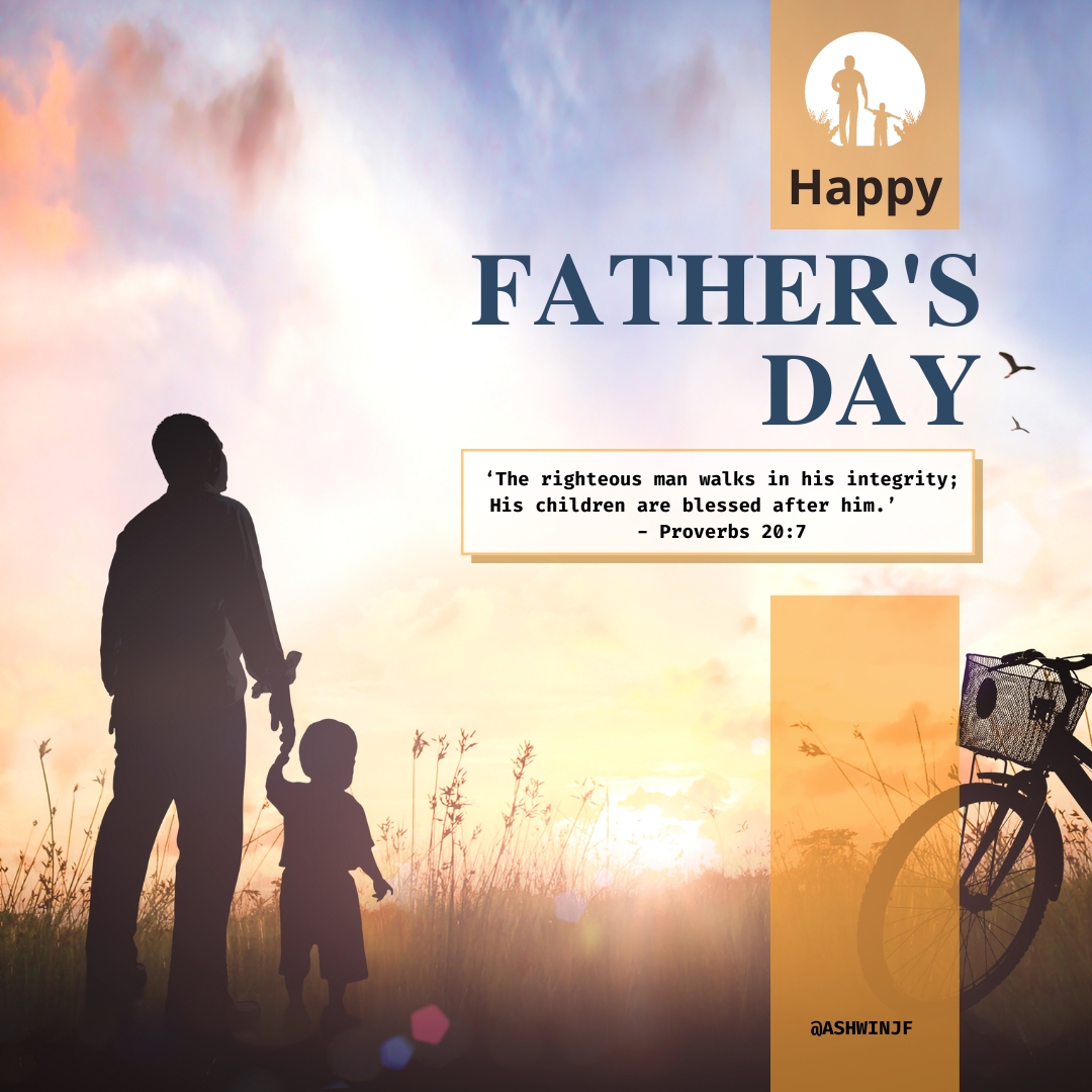 ashwinjf's tweet photo. Happy Father’s Day! Celebrating the incredible fathers who lead with integrity and bless their children every day. #FathersDay #Integrity #BlessedChildren https://t.co/BdVSHXoUKL