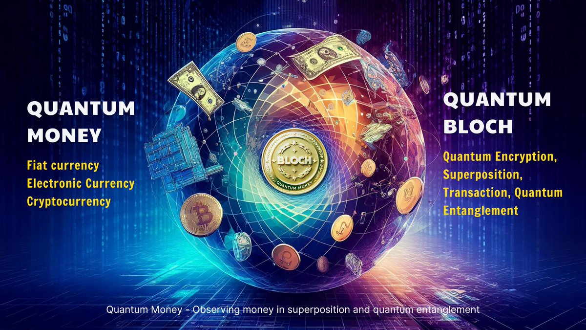Bloch Quantum Money - When One Currency Can Replace All Others in Transactions

#QuantumMoney
#QuantumCurrency
#QuantumRevolution
#Bloch
