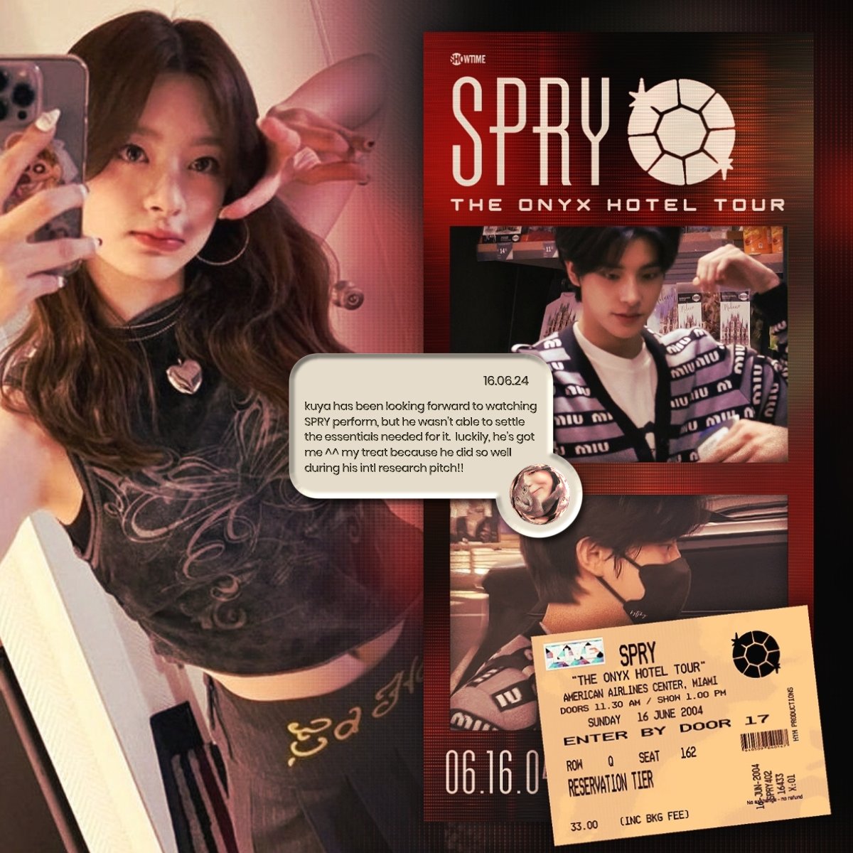 srariee's tweet image. #SPRY #스프라이  #FindYourOnyx  #TheOnyxHotelTour