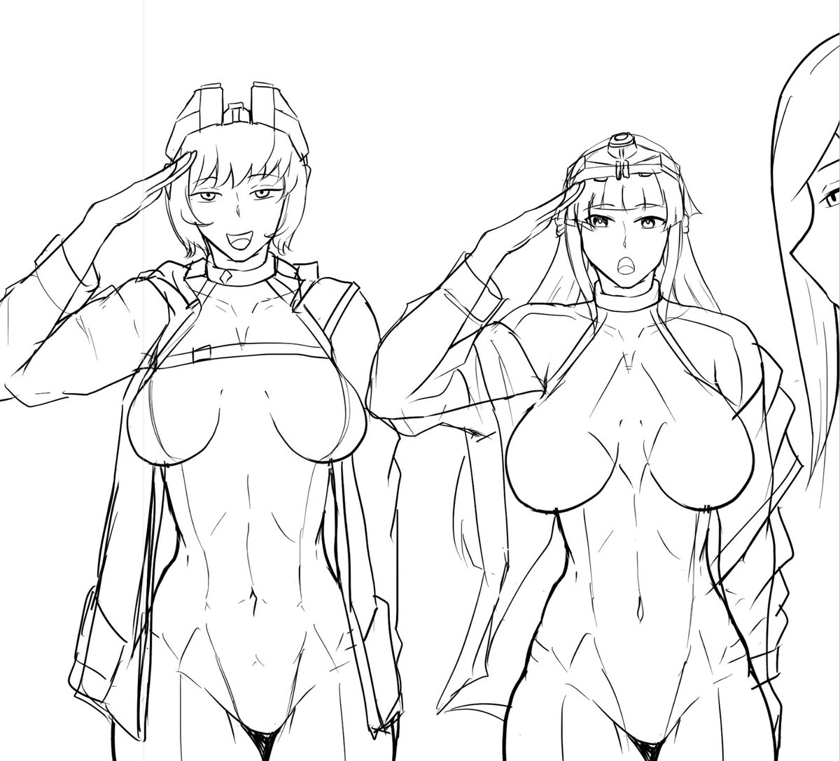 何だその馬鹿面は!横の美少女を見習え! 