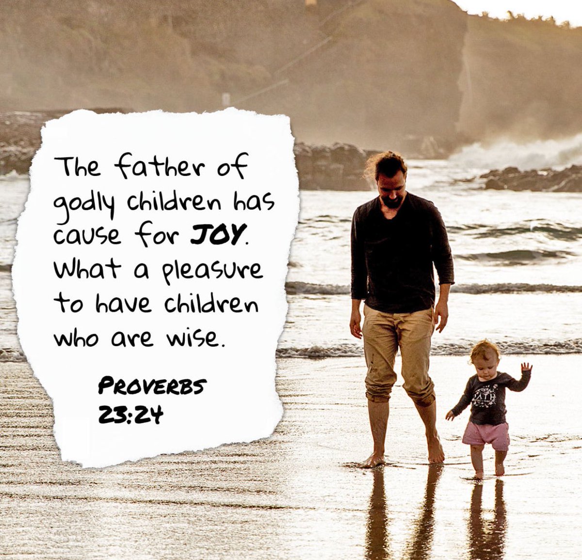 Day 64: the father of godly children has cause for Joy.
What a pleasure to have children who wise.
Proverbs 23:24
#Misaacchallange #gratefultoGod