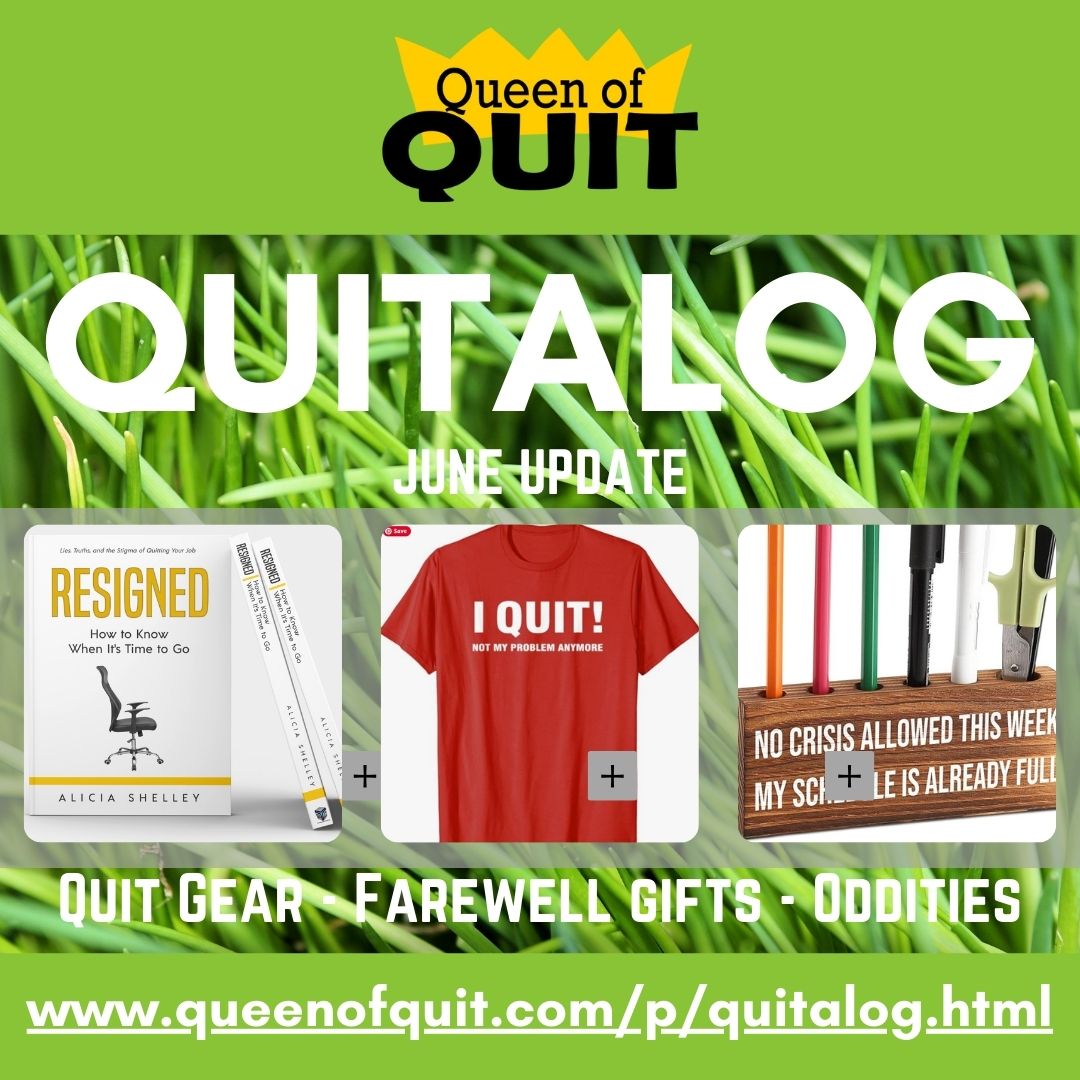 Crazy quit gear? Anyone?

queenofquit.com/p/quitalog.html