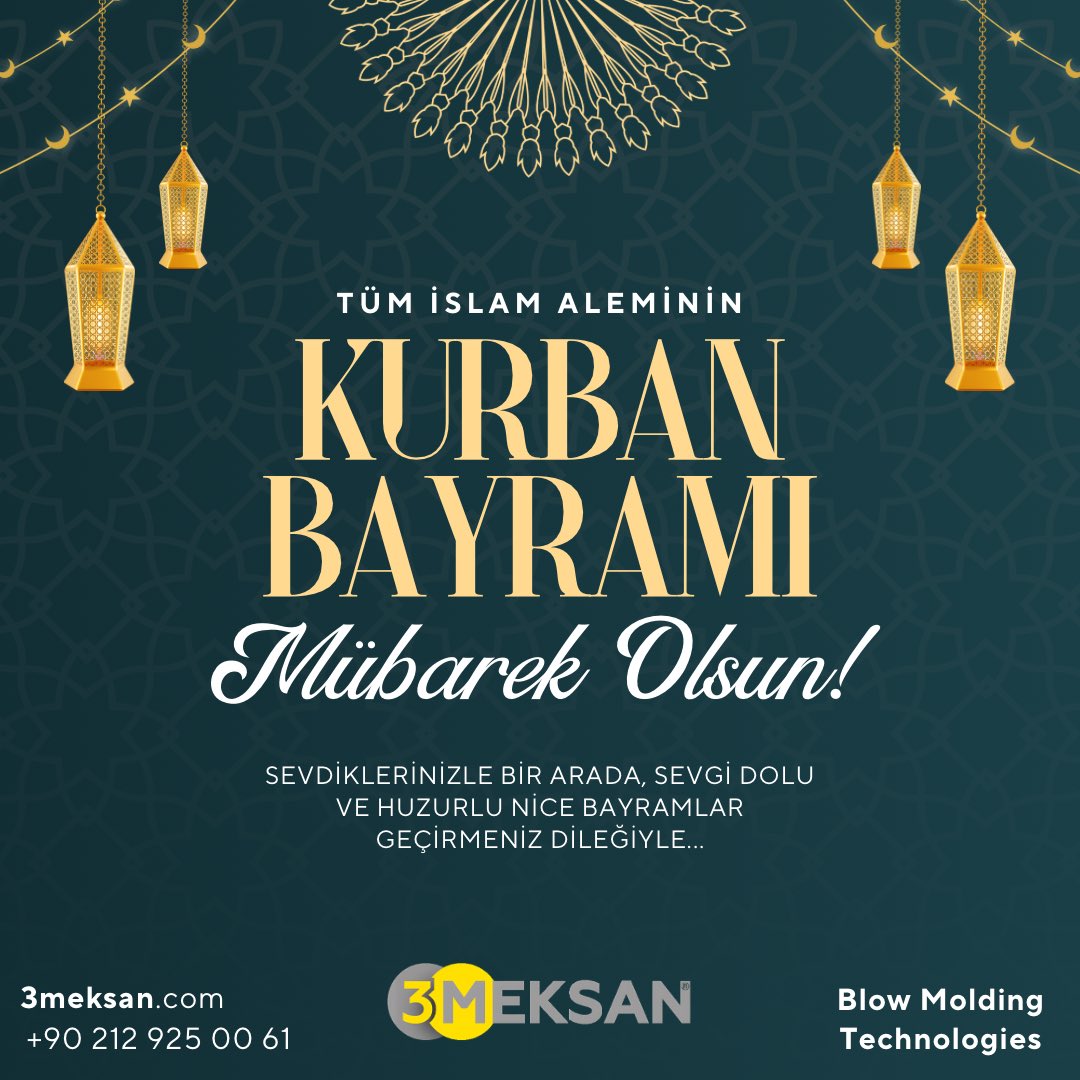 Tüm İslam Aleminin Kurban Bayramı Mübarek Olsun !

Sevdiklerinizle bir arada, sevgi dolu ve huzurlu nice bayramlar geçirmeniz dileğiyle…