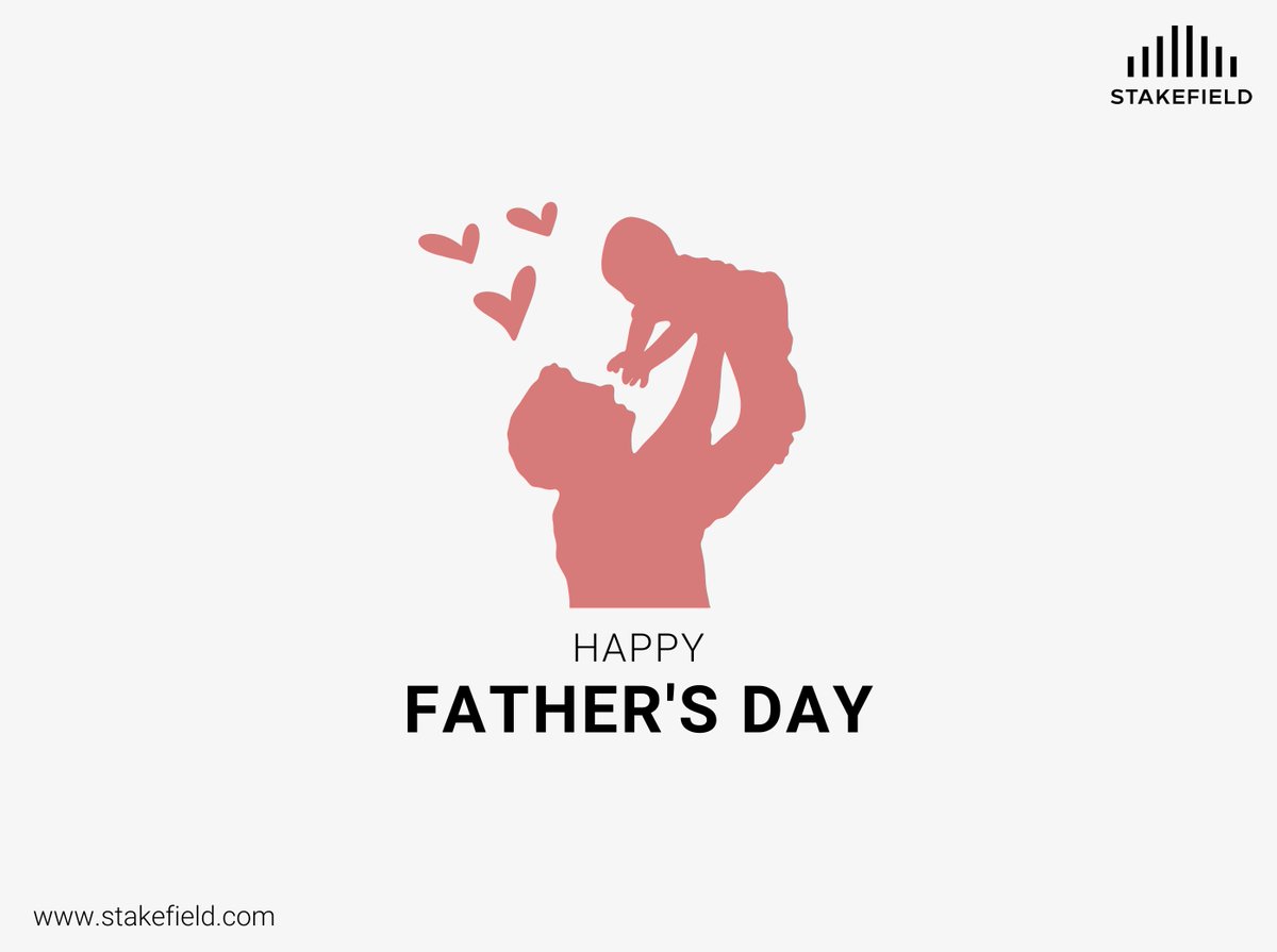 stakefield's tweet photo. Happy Father’s Day to all the dads who make life so much brighter. Your love and support are truly appreciated

#FathersDay #HappyFathersDay #Dad #Father #LoveDad #BestDadEver #DadsAreTheBest #SuperDad #Fatherhood #FatherAndSon #FatherAndDaughter #StakeField https://t.co/f1pfVGQ55x