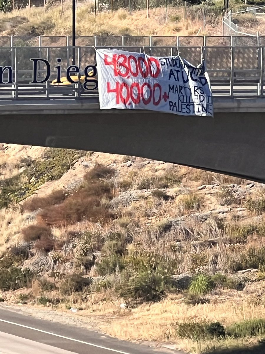 UCSD Divest tweet media