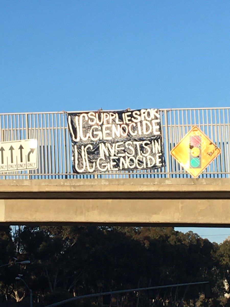 UCSD Divest tweet media