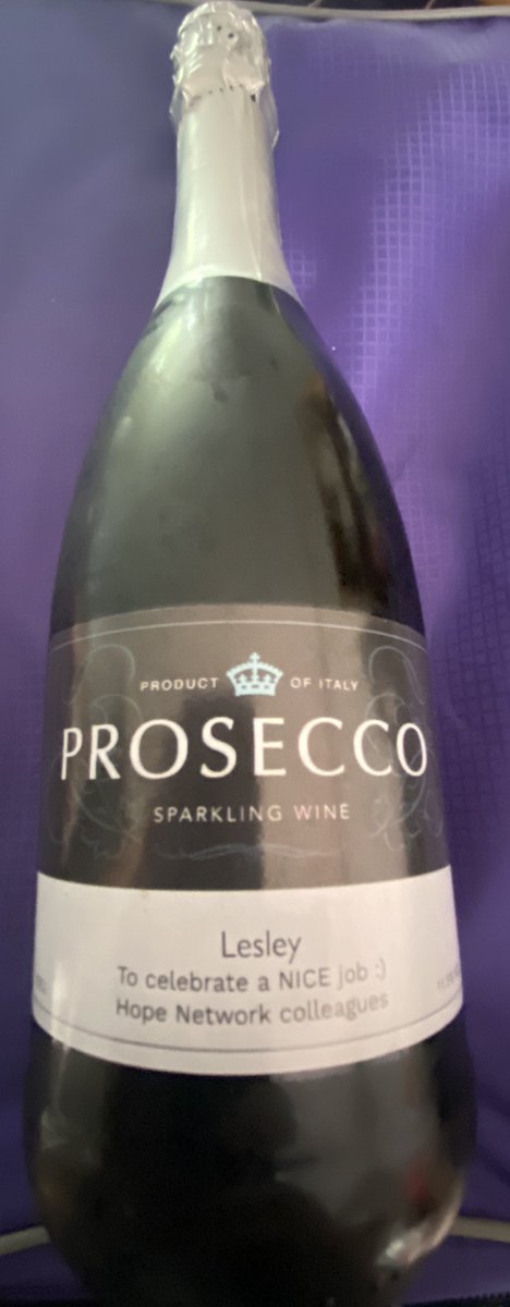 lgoodbu's tweet photo. A huge thank you to the Hope Network for your leaving gift I will save bottle for next weekend and sorry I had typed a tweet and then left it in drafts !! My favorite part of my job was always the Hope network the warmth the cameraderie the desire to improve #expofcare https://t.co/OjMhip6cio