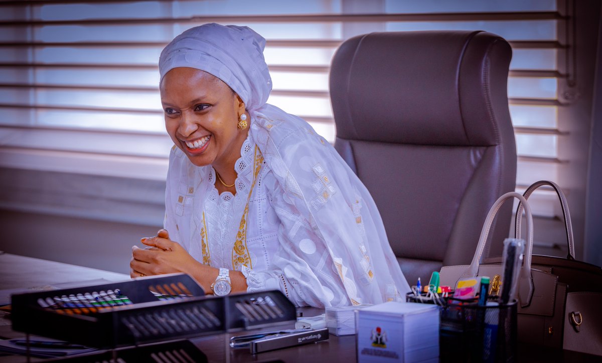 SamuelUbile's tweet image. Barka De Sallah from @hadizabalausman Office of the Special Adviser to the President on Policy and Coordination, and Head @CDCUPolicyFGN